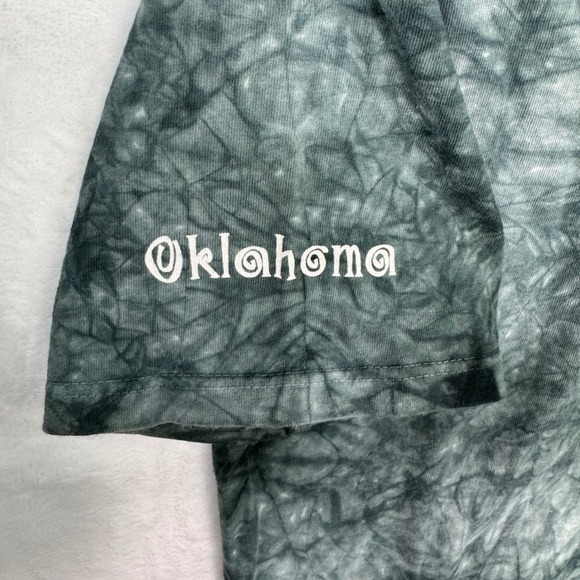 The Mountain Native American Woman Blowing Leaves Tie Dye T Shirt L Cottonarge - Picture 5 of 5